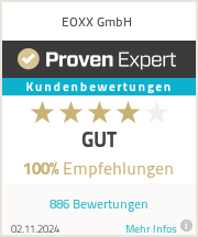 Erfahrungen & Bewertungen zu EOXX GmbH