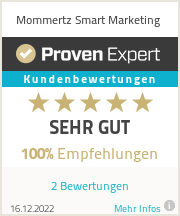 Erfahrungen & Bewertungen zu Mommertz Smart Marketing