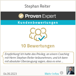 Erfahrungen & Bewertungen zu Stephan Reiter