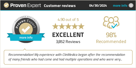 Customer reviews & experiences for ClinMedica. Show more information.