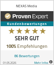 Erfahrungen & Bewertungen zu NEXAS Media