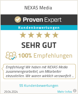 Erfahrungen & Bewertungen zu NEXAS Media