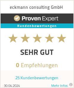 Erfahrungen & Bewertungen zu eckmann consulting GmbH