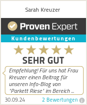 Erfahrungen & Bewertungen zu Sarah Kreuzer