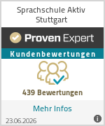 Erfahrungen & Bewertungen zu Sprachschule Aktiv Stuttgart