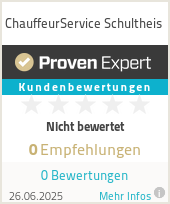 Erfahrungen & Bewertungen zu ChauffeurService Schultheis