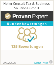 Erfahrungen & Bewertungen zu Heller Consult Tax & Business Solutions GmbH