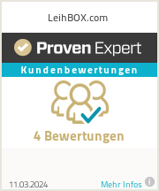 Erfahrungen & Bewertungen zu LeihBOX.com