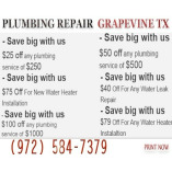 Plumbing Repair Grapevine
