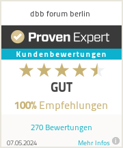Erfahrungen & Bewertungen zu dbb forum berlin GmbH