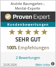 Erfahrungen & Bewertungen zu Andrée Baumgarten ; Mental-Experte