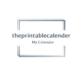 The Printable Calender