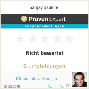 Erfahrungen & Bewertungen zu Sanjay Sauldie