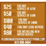 Plumbing Repair University park