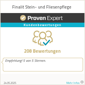 Erfahrungen & Bewertungen zu Finalit Stein- und Fliesenpflege