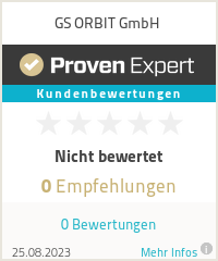 Erfahrungen & Bewertungen zu GS ORBIT GmbH