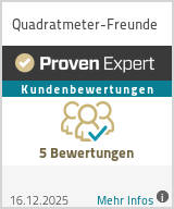 Erfahrungen & Bewertungen zu Quadratmeter-Freunde
