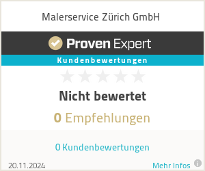 Erfahrungen & Bewertungen zu Malerservice Zürich GmbH