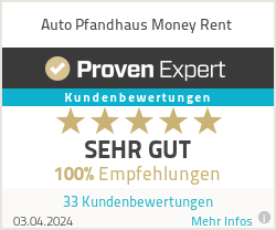 Erfahrungen & Bewertungen zu Auto Pfandhaus Money Rent