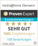 Erfahrungen & Bewertungen zu media@home Eberwein