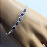 Crystal Bar Bangle Bracelet