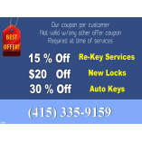 Car Keys Locksmiths San Francisco CA
