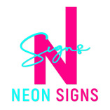 Neon schriftzug logo