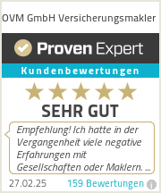 Erfahrungen & Bewertungen zu OVM GmbH Versicherungsmakler