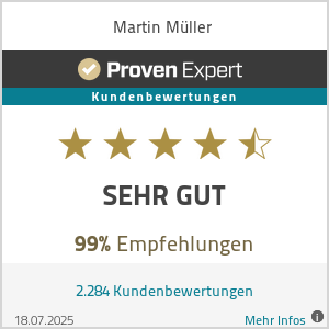 Erfahrungen & Bewertungen zu Martin Müller