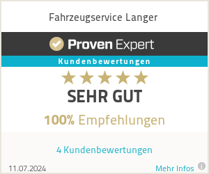 Erfahrungen & Bewertungen zu Fahrzeugservice Langer
