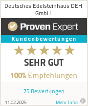 Erfahrungen & Bewertungen zu Deutsches Edelsteinhaus DEH GmbH