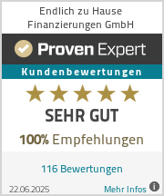 Erfahrungen & Bewertungen zu Endlich zu Hause Finanzierungen GmbH