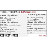 Toilet Repair kingwood TX