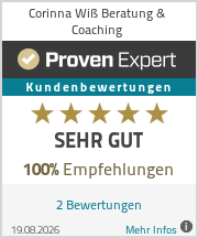 Erfahrungen & Bewertungen zu Corinna Wiß Beratung & Coaching